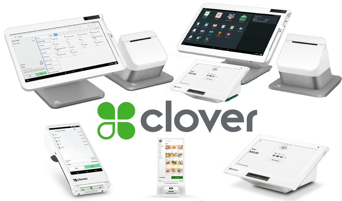 Clover POS device lineup